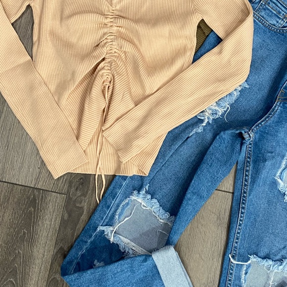 Longsleeve drawstring length adjustable bundle two - Picture 4 of 4